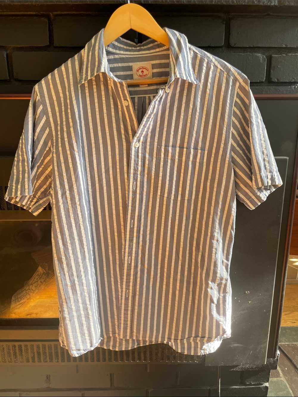 Striped Button Down - Picture 1 of 3